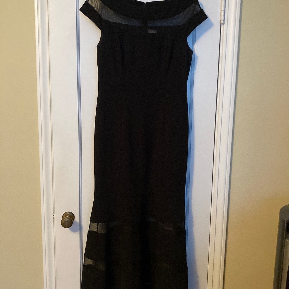 Vince Camuto Black Formal Gown